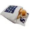 Lit de chat amovible litière de chat sac de couchage fournitures de maison produits pour chats grand lit de chien de compagnie maison de chat grotte confortable 210722