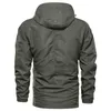 Hommes Tactique Veste Automne À Séchage Rapide Militaire Manteau Mâle Multi Poches À Capuche Coupe-Vent Imperméable Bomber Veste Plus La Taille 4XL 210927