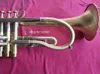 Zaawansowany profesjonalny profesjonalista Margewate Trumpet BB Tune Brass Gold Gold Surface Music Instruments z Case2784621