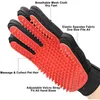 Pet Cat Grooming Cleaning Brush Effective Deshedding Back Massage Rabbit Animal Bathing Hair Removal Gloves Dog Comb