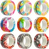 3Pcs Doigt Jouet Anneau Fidget Aimant Jouets Doigts Main Spinner Jeu D'empilage, Bracelet Magnétique Magique pour Le Soulagement Du Stress Adolescent, Trois Dans Une Boîte