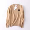 2021 Nieuwe Hoge Kwaliteit Designer Sweaters Mode Borduurwerk Lange Mouw Sweater Eenvoudige Casual Knit Pullover Sweatshirts