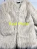 Белла философия зима утолщение теплые лисы меховые пальто женский с длинным рукавом сплошные куртки осень офис леди элегантные из искусственных меховых пальто 210927