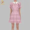Arrive Summer Fashion Ruffle Lace Mini Dress Women High Quality Self-Portrait Vestidos 210520