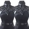 Nxy sm sex adulto brinquedo novo bdsm bondage couro cinto de couro brinquedos para mulheres jogo outfit sutiã perna suspensórios tiras liga erótica set1220