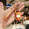 Creative New Keychain for Men and Women Cartoon Cute Car Key Chain Soft Pendant Couple Fashion and Exquisite Accessories G1019