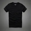 Männer T-Shirt 100% Baumwolle Solide Farbe Oansatz Kurzarm T-Shirt Männlich Hohe Qualität 220314