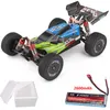 Wltoys 144001 A959 124018 124019 2.4G RC Bil 70km / H 4WD Electric High Speed ​​Racing Off-Road Drift Remote Control Leksaker för barn 220315