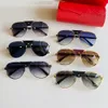 Luxury Sunglasses CT0692 Mens womens Full frame Retro Round glasses Wooden legs super light business style top quality Multi color2085273