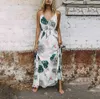 Ny stil gravid kvinna blommig lång maxi klänningar moderskap gown fotografering fotografering kläder graviditet sommar strand sundress y0924