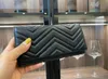 Designer purse quality Card Holder Genuine Leather wallet Marmont Fashion Womens men Purses Mens Ring Credit Coin Wallet Bag
