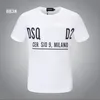 Dsq Pattern T-shirt D2 Phantom Turtle 2022ss New Mens Designer t Shirt Paris Fashion Tshirts Summer Male Top Quality 100% Cotton DFDGH