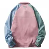 Jaquetas Masculinas Color Block Patchwork Jaqueta Coração Masculina Veludo Masculino Hip Hop Outono Harajuku Algodão Casual Streetwear Mulher Neutra