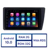 7 "Android 10.0 Bil DVD Radio Quad-Core Player GPS 2din Multimedia för Honda Civic 2001-2005 Stöd Bluetooth WiFi