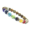 Handmade Natural Stone Energy Bead Strands Charm Bracelets For Women Men Party Club Birthday Decor Yoga Jewelry