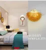 Duvar lambası Sarok Sconces Led Küçük Kuş Yuvası Altın Gümüş Yaratıcı Modern Minimalist Dekorasyon Oturma Odası Koridor Çocuklar