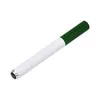 Metal Cigarette Shaped Smoking Pipes 80mm Length Aluminum Portable Tobacco Hand Pipe Water Bongs FHL414-WY1594