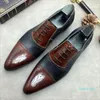 Elbise Ayakkabıları erkek PU Deri Moda Düşük Topuk Loafer'lar Bahar Ayak Bileği Çizmeler Retro Klasik Erkekler Casual YK413