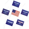 Trump 2024 Mano sventolando Banner Bandiera 14 * 21cm Salvare le mini flag degli eletti USA