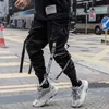 Prowow été noir Hip Hop Cargo pantalon hommes Streetwear coton Joggers mode pantalons de survêtement décontracté Harem pantalon 210723