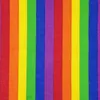 Festival arco-íris colorido sete listras 55x55cm unisex algodão bolso quadrado lenço headband bandana gay desfile pulseira laço jy18 y1020