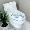 1pcs 3D 화장실 스티커 장식 벽지 욕실 장식 액세서리 벽 스티커 무라크 룸 홈 장식 WC 스티커 장식