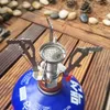 Outdoor Mini Gas Pieca Przenośna elektroniczna zapłon zapłonowy kuchenka kuchenna Burner Burner Piece gazowe do piknikowego grilla