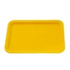 Plastic natural color cigarette storage tray portable tobacco rolling trays 18 * 12cm operation panel hand rolling pipes