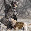 Vestes de chasse Guguluza Camo Néoprène Dog Vest 5mm pour la flottaison de canard de la sauvagine Gardez des vêtements d'animaux de compagnie tactiques extérieures chaudes