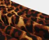 Зимняя принт с высокой талией леопард юбка плиссированные женщины вспышенные взлетно-посадочные полосы Midi Skater 50s хлопок качели рокабилли партия юбки готика 2111119