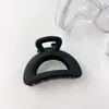 Black Color Hair Clip Bowknot Love Heart Geometry Acrylic Grasp Hair Clamps for Women Makeup Hair Accessories