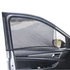 2pcs Car Sun Shade Side Window Sunshade Cover UV Protect Perspective Mesh Universal Accessories Windows Can Be Opened