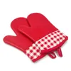 newSilicone Oven Gloves Kitchen Microwave Mitts With Non-Slip Heat Resistant Cooking Baking Grilling Tools EWE5402