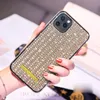 Luxus Bling Glitter Sparkle Crystal Square Diamond Bumper Handyhüllen für iPhone 12 Mini 11 Pro XR XS Max X 8 7 6 SE2 plus TPU PC Cover