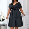 Abiti premaman estivi per le donne 2022 manica corta con scollo a V abito sexy moda abito elegante per la donna incinta abbigliamento casual G220309