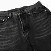 Herren Vintage Washed Black Slim Jeans Schlaghose Streetwearzftc Lieblingsmode Neuankömmlinge