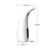 Dispensador de sabão líquido Dispositivo de banho automático Banheiro sensor sem-toque 300ml shampoo garfo recipiente para escritório el