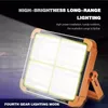 Portable Solar Emergency LED Floodlight Outdoor Flood Light High Quality USB Rechargeable Camping Lamp