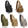 Taktyczna Armii Torba Na Ramię Mężczyźni Sling Crossbody Molle Torby Multicam Camouflage Camping Travel Turystyka Polowanie Plecak Wojskowy Y0721