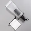 Worki do przechowywania 1/2/4pc Półprzestopia plastikowa torba parasolowa 33x13cm wielokrotnego użytku sznurka