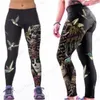 Leggings de Sport femmes Gym taille haute Push Up tenues de Yoga Jacquard Fitness Legging pantalons de course femme pantalons de Sport serrés 61