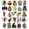 100pcs DIY Sticker Lot Horrible Stickers Posters for Graffiti Skateboard Snowboard Laptop Luggage Motorcycle Bike Home Decal Halloween Monst