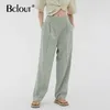 Bclout Green Vintage High Pants Bans