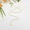 Popular Fine Jewelry 14K Real Solid Gold Paper Clip Link Chain Bracelet Wholale