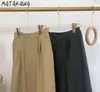 松川固体女性スカート春と夏の気質スカート中間長さのプロフィールAラインスカートレディース210513