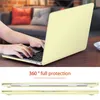 Smooth Cream Design MacCbook Falls for MacBook Air Pro 11 12 13 14 15 16 Inch Frost Hard Back Full Body Apple Laptop Retina Case Shell Cover A2941