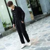 Men's Tracksuits Spring And Autumn European American Hip Hop Brand Jumpsuit Coat Fashion Overalls Loose Casual Wide Leg