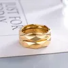 Anello uomo donna Anelli firmati Gioielli di marca 2 colori Ornamenti moda unisex2649