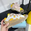 Tasarımcı Yastıklı Dil Sıradan Ayakkabı Stili 90'lar Yuvarlak Şekli Ayaklar Süet Mafy Deri Spor ayakkabıları Erkek Kadın Spor Ayakkabıları