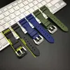 22mm 24mm 26mm Silicone Rubber Watch Band Ersätt för Panerai Strap Watch Band Waterproof Watchband Free Tools H0915